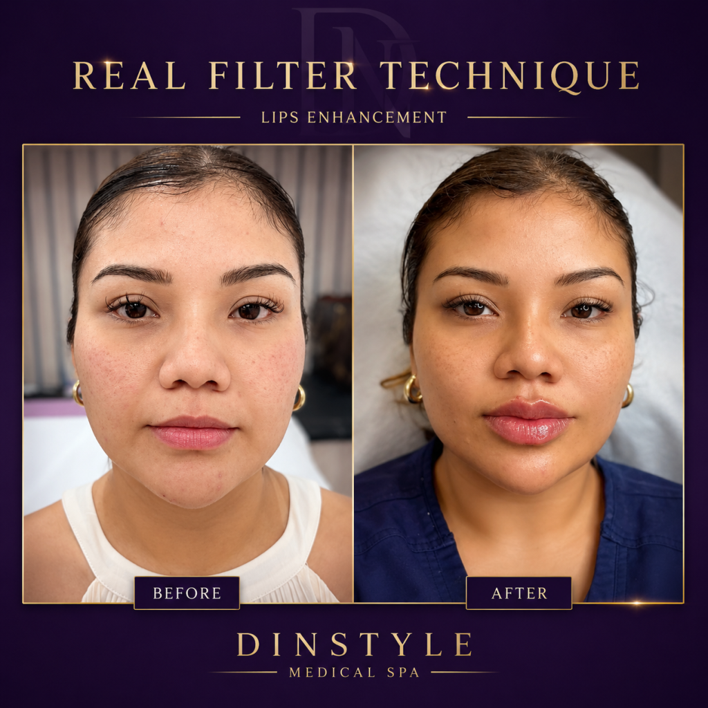 Medical Spa facial spa skin care lip fillers skin tightening treatment at DIN STYLE BRICKELL
