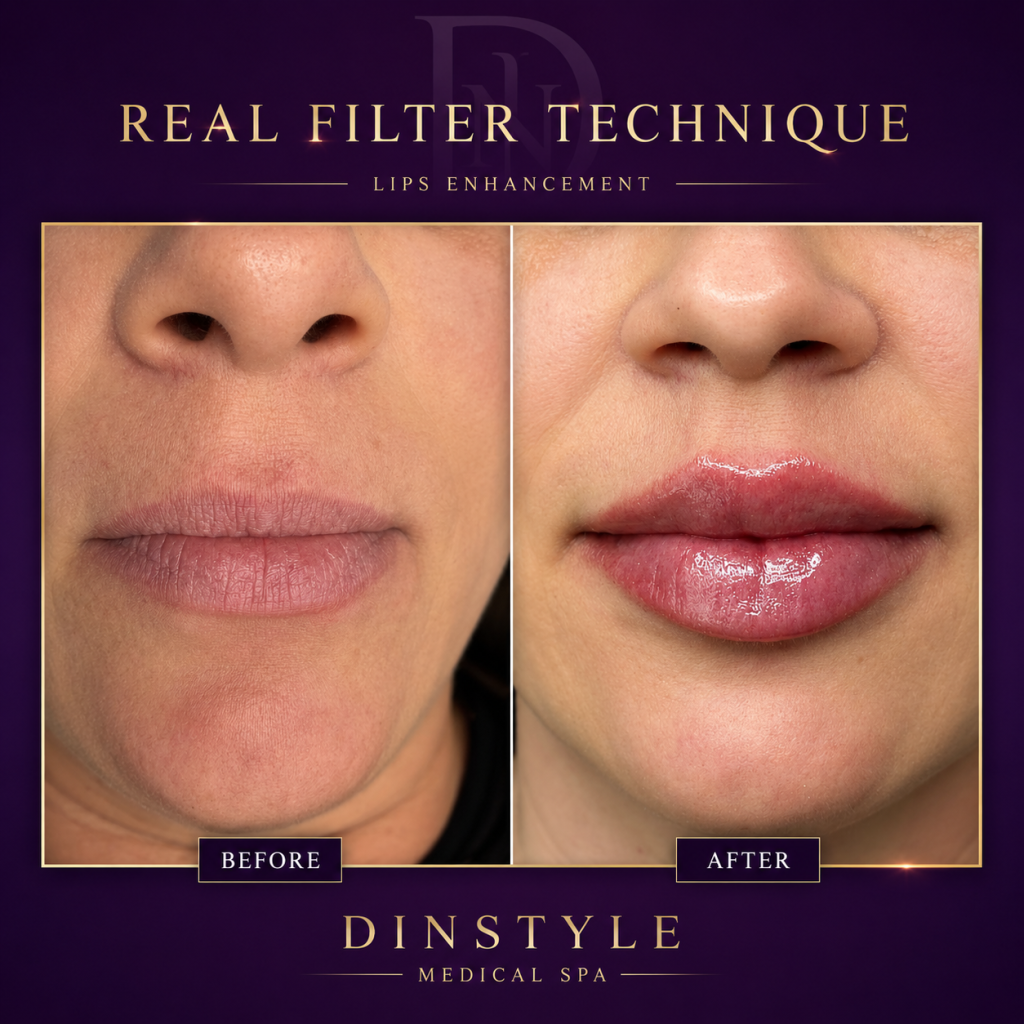 Medical Spa facial spa skin care lip fillers skin tightening treatment at DIN STYLE BRICKELL